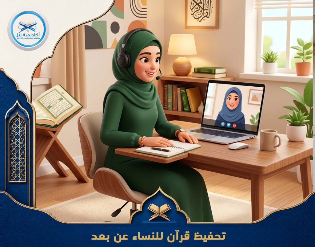 تحفيظ قرآن للنساء عن بعد