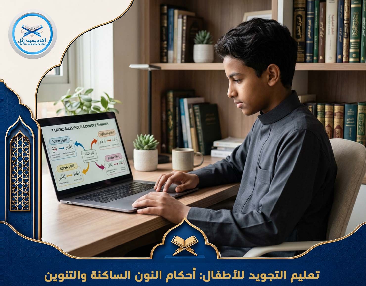 أحكام النون الساكنة والتنوين