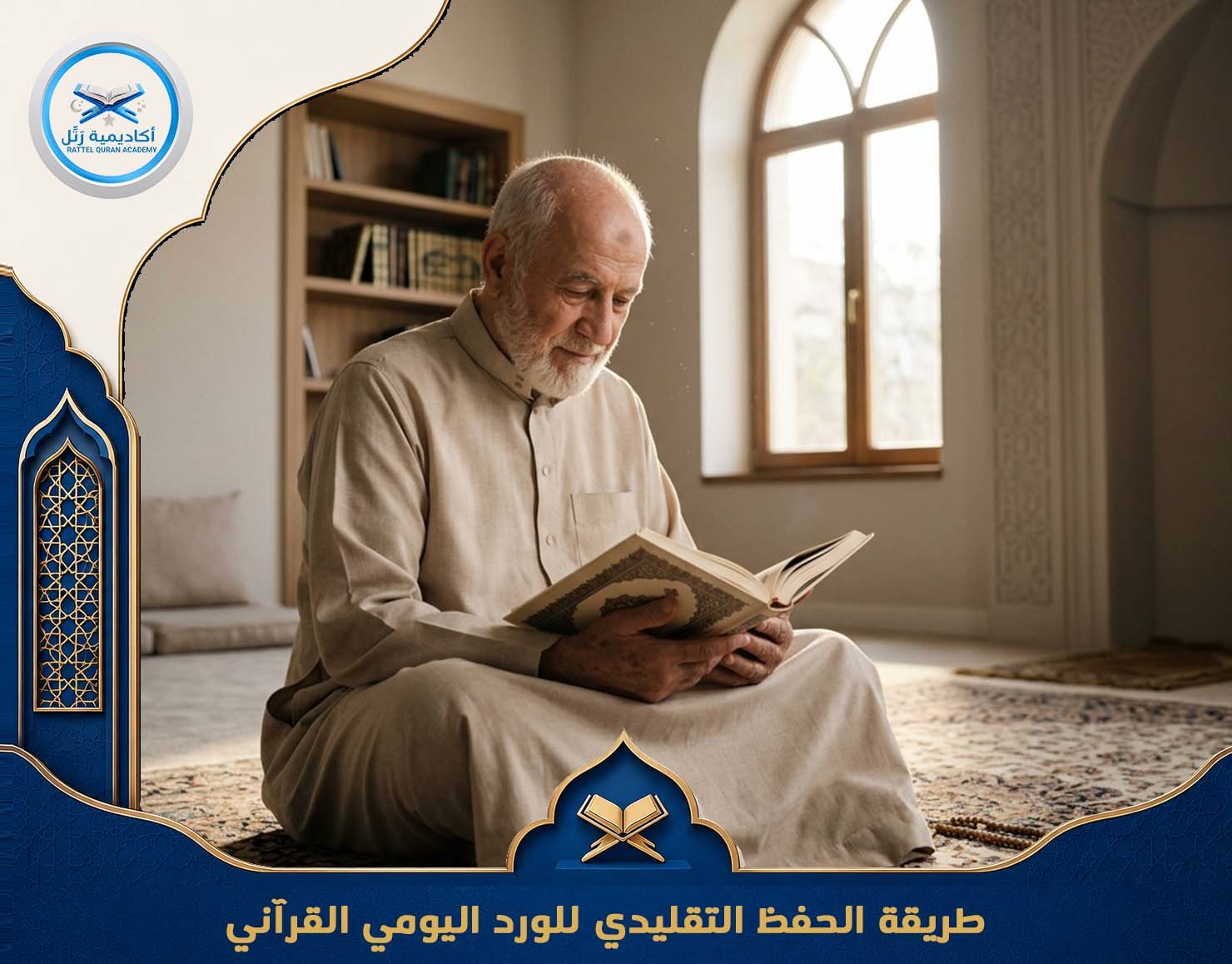 طريقة الحفظ التقليدي للورد اليومي القرآني_