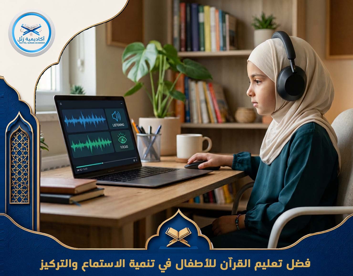 فضل تعليم القرآن للأطفال في تنمية الاستماع والتركيز